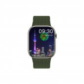 Winex Watch Hk9 Pro Plus Amoled Ekran Android İos Harmonyos Uyumlu Akıllı Saat Yeşil - 1