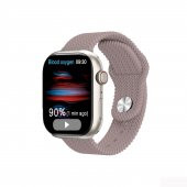 ScHitec Watch HK9 Pro Plus Amoled Ekran Android İos HarmonyOs Uyumlu Akıllı Saat Krem - 1