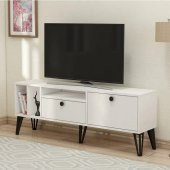 BMdekor TV Sehpası Alfas Beyaz 150 cm - 1