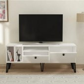 BMdekor TV Sehpası Alfas Beyaz 150 cm - 2