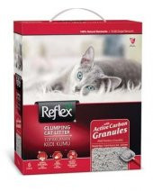 Reflex Granül Aktif Karbonlu Topaklanan Kedi Kumu 6 Lt thumbnail 1