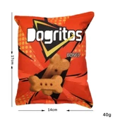 TİNEKE CİPS DAYANIKLI SESLİ KÖPEK OYUNCAĞI ( Dogritos ) 1 ADET - 3