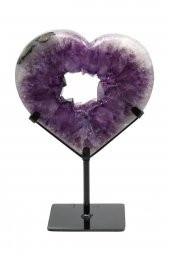 Ametist Doğal Taş Standlı Ham Parça - 2