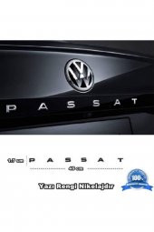 Vw Passat Bagaj Yazısı Abs Plastik 45 Cm X 1.7 Cm Passat B5 - B6 - B7 - Cc - B8 Uyumlu - 1
