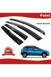 Dacia Sandero Stepway Mügen Cam Rüzgarlığı 2012-2020 Arası 4 Lü Takım - 1