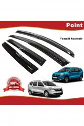 Dacia Lodgy Mügen Cam Rüzgarlığı 2013-2020 Arası 4 Lü Takım - 1