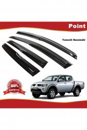 Mitsubishi L200 Mügen Cam Rüzgarlığı 2007-2013 Arası 4 Lü Takım - 1