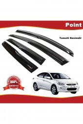 Hyundai Accent Blue Mügen Cam Rüzgarlığı 2011-2020 Arası 4 Lü Takım - 1