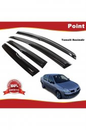 Renault Clio 2 Mügen Cam Rüzgarlığı Sedan 1999-2008 Arası 4 Lü - 1
