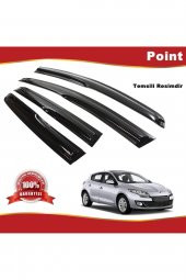 Renault Megane 3 Mügen Cam Rüzgarlığı Hb 2009-2017 Arası 4 Lü Takım - 1