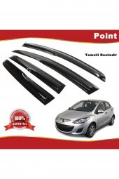Mazda 2 Mügen Cam Rüzgarlığı 2009-2013 Arası 4 Lü Takım - 1