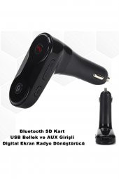 Çakmaklık Radyo Mp3 Dönüştürücü Transmitter Bluetooth-aux-sd Kart-usb Çalar Kaliteli - - 1