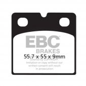 EBC FA018 BMW K75,K100,K1100,R65,R80,R100 ÖN ARKA FREN BALATASI - 1