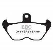 EBC FA407HH BMW R80 / R1100 GS /R1150 GS SINTER ÖN FREN BALATASI - 1