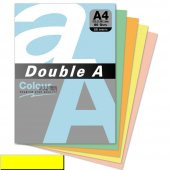 Double A Renkli Kağıt 25 Lİ A4 80 GR Limon Sarısı - 1