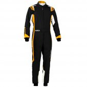 SPARCO THUNDER KARTİNG TULUMU SİYAH TURUNCU 120  BEDEN - 1