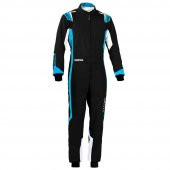 SPARCO THUNDER KARTİNG TULUMU SİYAH MAVİ 120  BEDEN - 1