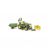 Bruder John Deere Çim Biçme Traktörü ve Bahçıvan 62104 lİSANSLI üRÜN - 4