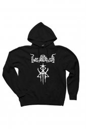 Lorna Shore Immortal Siyah Kapşonlu Sweatshirt Hoodie - 1