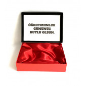 Erkek Set Kombin Lacivert Kemer Cüzdan Kartlık Şık Hediyelik Orijinal Kutusunda - 5