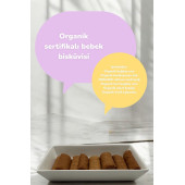 BEYORGANİK Organik Bebe Bisküvisi 150gr( +6ay) Yumurtasız - 4