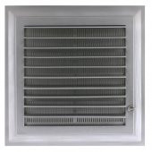 Menfez Banyo Wc Tuvalet Havalandırma Plastik Panjur Gri 45x65 CM - 3