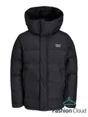 JACK JONES Erkek Boyunlu Kapüşonlu Rüzgar Geçirmez Mont 12238881 thumbnail 7