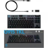Logitech G G915 TKL LIGHTSPEED Kablosuz Oyuncu Klavyesi, LIGHTSYNC RGB Aydınlatmalı, Düşük Profilli Anahtar TEŞHİR - 3