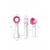 Şarjlı Soğutucu Kirpik Kurutma Fanı Bitki Takma Kirpikler Bladeless Mini Fan Kirpik Vantilatör - 4
