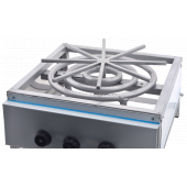 3 Yanışlı Döner Başlıklı Tekli LPG Künefe Ocağı - 2