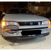 Toyota Corolla AE101 Efsane Kasa 1991-1998 Uyumlu Üniversal Astra H lip Esnek Ön Lip 2 Parça Tampon Altı Dil Karlık Ön Ek - 5