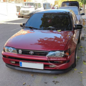 Toyota Corolla AE101 Efsane Kasa 1991-1998 Uyumlu Üniversal Astra H lip Esnek Ön Lip 2 Parça Tampon Altı Dil Karlık Ön Ek - 8