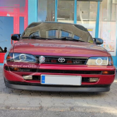 Toyota Corolla AE101 Efsane Kasa 1991-1998 Uyumlu Üniversal Astra H lip Esnek Ön Lip 2 Parça Tampon Altı Dil Karlık Ön Ek - 9