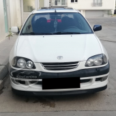 Toyota Corolla Terra 1999-2002 Uyumlu Üniversal Astra H lip Esnek Ön Lip 2 Parça Tampon Altı Dil Karlık Ön Ek - 5