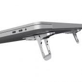 Nillkin Bolster Plus Taşınabilir Yapışkanlı Mini Laptop Standı Gri - 4