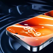 Vendas iPhone 15 Pro Uyumlu Warrior 0.33mm Oleofobik Hardness Air Tempered Cam Ekran Koruyucu 2 Adet - 5