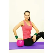 Ebru 20cm Mini Pembe Pilates Topu - 8