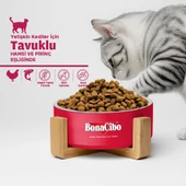 BonaCibo Adult Cat Tavuklu (Hamsi ve Pirinç eşliğinde) Yetişkin Kedi Maması 2 Paket X 2 Kg - 2