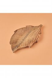 Lida Ahşap Dekoratif Tabak Naturel (40x23 cm ) - 1