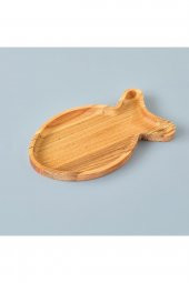 Marin Fish Ahşap Sunum Tabağı (25x15 Cm) - 1