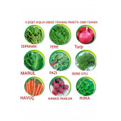 KIŞLIK YEŞİLLİK TOHUMLARI 9 ÇEŞİT - 1