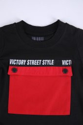 Babyhola Erkek Çocuk Cepli Sweatshirt 35024 - 3