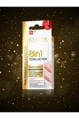EVELINE 8'i 1 Arada Total Bakım Altın Işıltısı Tırnak Bakım - 8 In 1 Total Action Golden Shine 12 ml 5901761972436 - 1