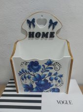 Ahşap Kapıcı Kutusu 34x24cm - 1