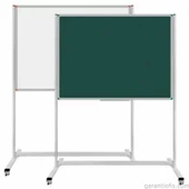 Panda PAN 242 Tekerlekli Ayaklı Beyaz Yazı Tahtası (120x140 cm) - 1