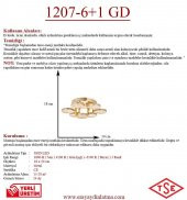 Eray Aydınlatma 1207-7 GD 7 li Sarı Led Avize - 3
