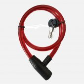 12*800MM BİSİKLET KİLİDİ KIRMIZI - 1