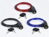 12*800MM BİSİKLET KİLİDİ KIRMIZI - 4