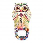 Küba Temalı Baykuş Magnet Kapak Açacak thumbnail 1