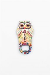 Küba Temalı Baykuş Magnet Kapak Açacak thumbnail 3